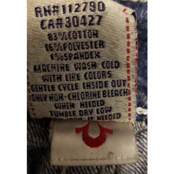 TRUE RELIGION JULIA STRAIGHT JEANS - Picture 7 of 7